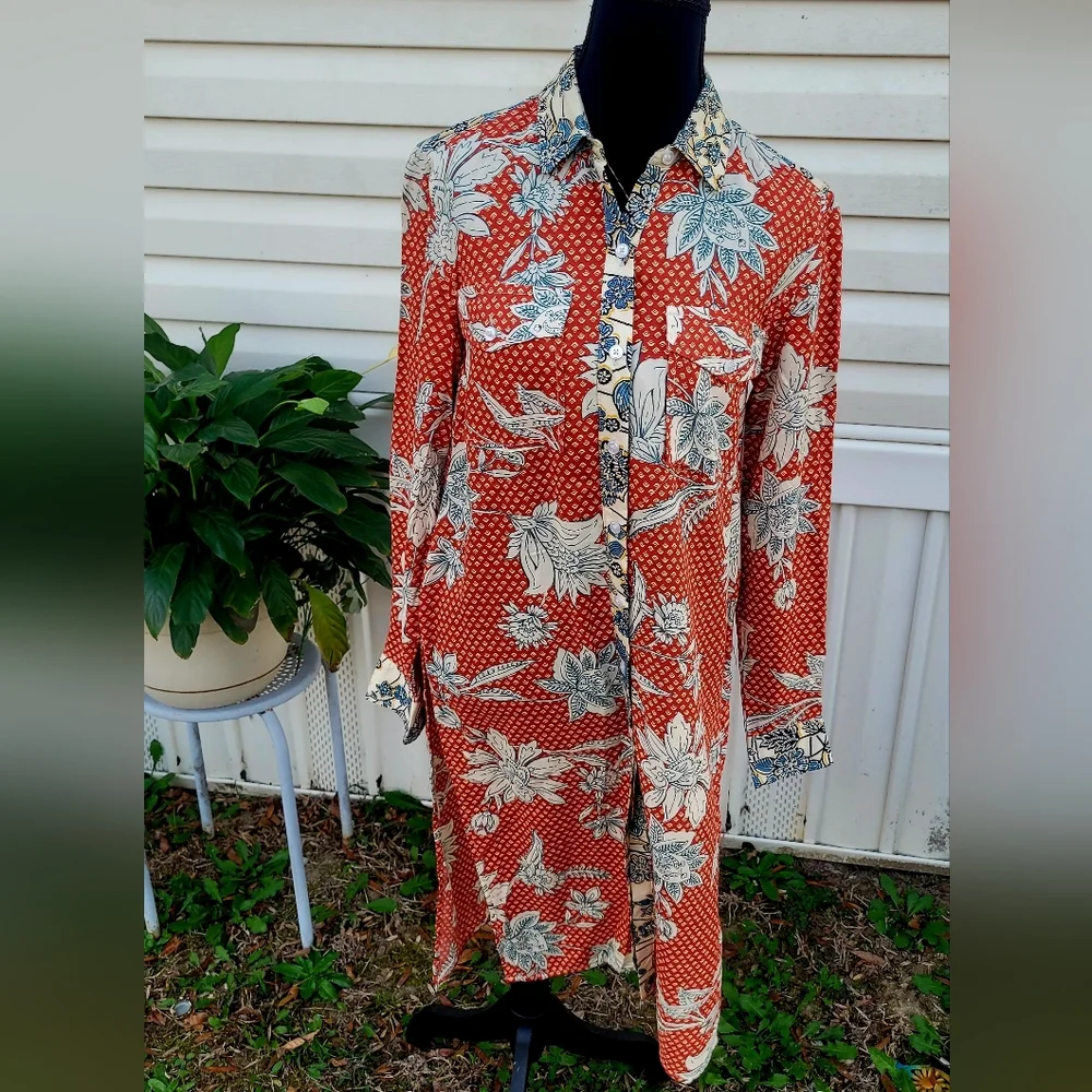 Jessica Simpson Lori Duster Shirt - Picture 5 of 12